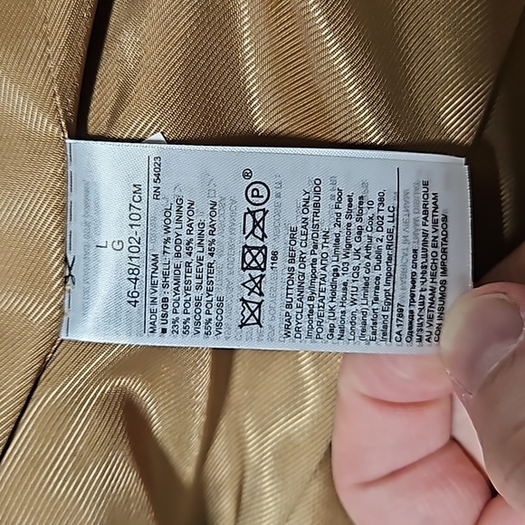 Banana Republic Italian wool coat - Picture 5 of 5